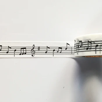 Jiataihe washi tape lipdukas kawaii raštinės reikmenys Muzikos įrašus izoliacine juosta Muzika nėra nustatyti Lipnia Juosta Scrapbooking juosta