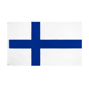 Johnin 90x150cm blue cross Suomen tasavalta suomi fi fin suomija vėliava