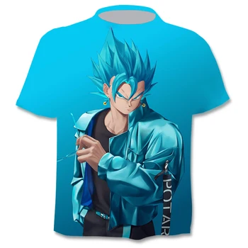 Juokinga 3D Anime Grafinis T-shirt Anime Berniukas Drabužių Vasaros Mados vyriški T-shirt Anime Harajuku Viršūnes Plius Dydis Streetwear
