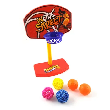 Juokingi Mini Krepšinio Lankai, Krepšinio, Šaudyti Žaislas, skirtas Parrot Žvalgybos, Vystymosi Dėlionės Žaidimas Kramtyti Žaislus Naminių Paukščių Prekes