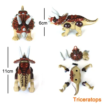 Juros periodo Dinozaurų Žaislas Pav Indoratpor Triceratopsas Indomirus 