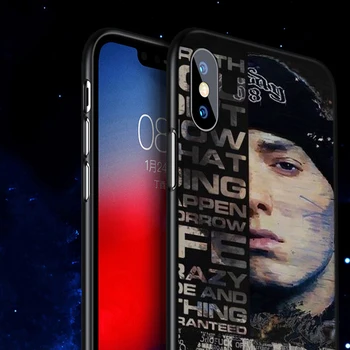 K12 Eminem TPU Telefono Viršelis skirtas Apple iPhone 6 6S 7 8 Plius 5 5S SE X XS MAX XR silikono Minkštas Atveju