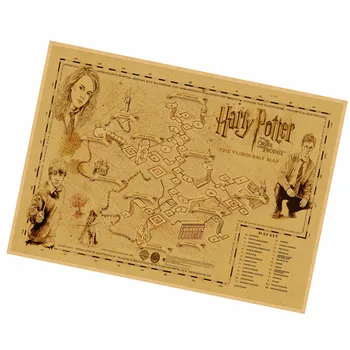Kad Vyras Parduotuvėje Nauja J. K. Rowling animacinių filmų, retro Plakato Retro Kraftpopieris Baras, Kavinė Namų Dekoro Tapybos Siena Lipdukas 30x21cm