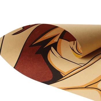 KAKLARAIŠTIS LER Japonija Naruto Klasikinis Animacija Kraftpopieris Plakatas Apdailos Dažymo Sienų Lipdukai 36 X 51.5 cm