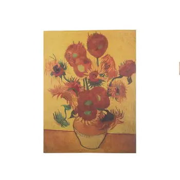 KAKLARAIŠTIS LER Kraftpopieris Van Gogh Plakatas Saulėgrąžų Šiuolaikinio Abstraktaus Aliejaus Tapybos Siena Lipdukas Dekoratyvinis