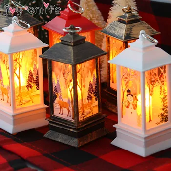 Kalėdų Dekoracijos Namų Žibintų Led Žvakė Arbata šviesos Žvakės Kalėdų Eglučių Papuošalai Kalėdų Senelio Elnių Lempos Kerst Naujųjų Metų Dovana