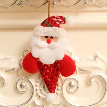 Kalėdų Dekoracijos/Santa Claus Pakabukas/Kalėdų Lėlės Priedai Veltiniams, Vilna/Kalėdų Eglutė Pakabukas/Naujųjų Metų Dekoras/Vaikų Dovanų