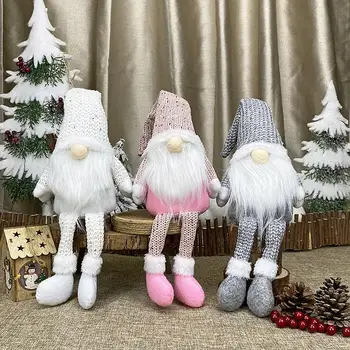 Kalėdų Elf Lėlės Linksmų Kalėdų Dekoro Namuose Kalėdų Stalo Puošybos Kalėdų Dovanos Navidad 