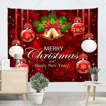 Kalėdų Gobelenas Sienos Menas Kabinti Ornamentu Kalėdinis Namų Dekoras 2020 Naujųjų Metų Astrologija Būrimą Lovatiesė Sienos, Kiliminė Danga