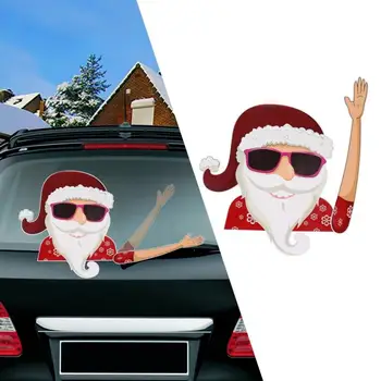 Kalėdų Senelio Elnių Kalėdų Naujieną Lipdukas Automobilio Galinio Stiklo Valytuvų, Langų Lipdukai Papuošalai Kalėdų Papuošalai