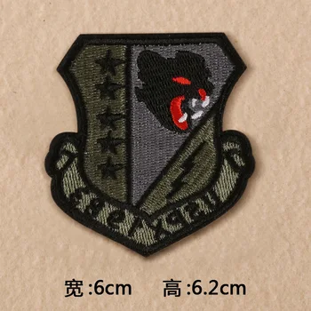 Karinės insignia armijos geležies-dėl lopai drabužių, siuvinėtų gėlių žemyn švarkai 