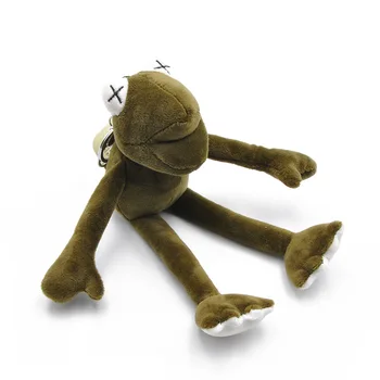 Karšto Pardavimo 20cm Pliušiniai Žaislai Ilgas kojas varles Lėlės iškamša Kermit Žaislas Lašas laivybos Atostogų keychain Dovanos