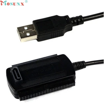 Karšto pardavimo USB ide, sata adapteris USB 2.0 į IDE, SATA Konverteris Adapterio Kabelis, skirtas 2.5 3.5 Kietojo disko Disko HDD 60321