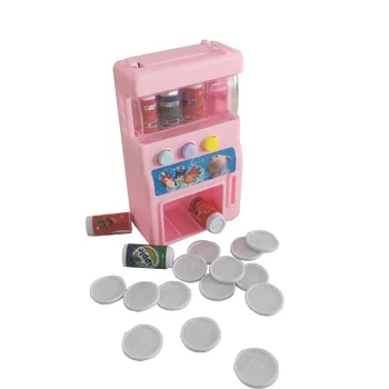 Karšto pardavimo Vaikų Modeliavimas Mini-monetiniai Gėrimų automatas savitarnos Gėrimų Mielas Juokingas Žaislai Vaikams