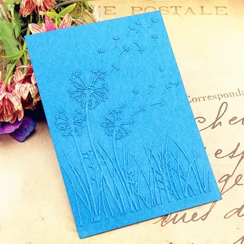 KARŠTO plastiko kiaulpienių šabloną amatų kortelės popieriaus kortelės albumo vestuvių dekoravimas scrapbooking Įspaudas katalogai