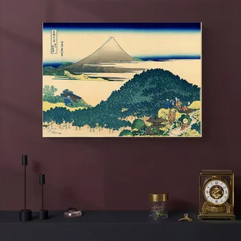 Katsushika Hokusai Didžiosios Bangos Off Kanagawa Naftos Tapyba ant Drobės, Plakatų ir grafikos Cuadros Sienos Menas Nuotraukas Kambarį