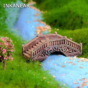 Kawaii Antikvariniai Arch Bridge Modelį Dervos Pasakų Sodas Miniature/Terariumai, Papuošalai Figūrėlės PASIDARYK pats Apdailos Reikmenys
