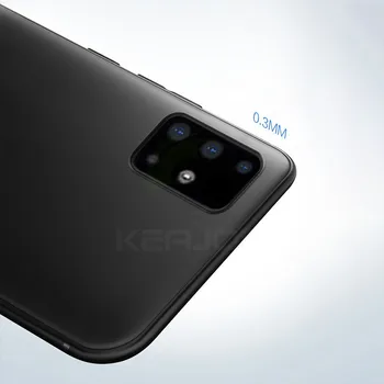 Keajor atveju, Samsung Galaxy A51 Atveju Ultra Plonas Minkštas Matinis Silicio TPU Bumper Case Cover For Samsung Galaxy A71 telefono rubisafe