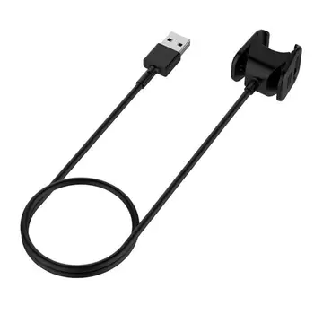 Keičiamų USB Įkroviklio Fitbit Mokestis Smart Apyrankė, USB Įkrovimo Laidas Fitbit Mokestis 3 Apyrankės Doko Adapteris