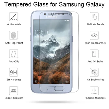 Kietumas Ekrano Stiklo Samsung Galaxy J1 J2 Premjero j3 skyrius Atsirasti Grūdintas Stiklas Samsung J2 Pro 2018 Stiklo J7 Max Nxt V