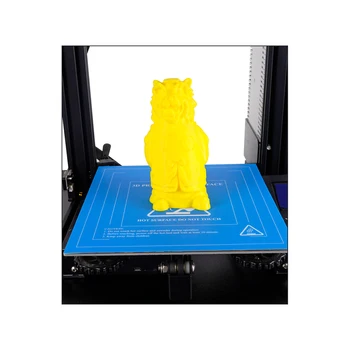 KingRoon Atnaujintas Šiurkščiavilnių Smėlio, Mėlyna Heatbed Lipdukas 3D Spausdintuvas Paviršiaus HeatBed 3D Spausdinimo Platforma Lipdukas Šilumos Popieriaus