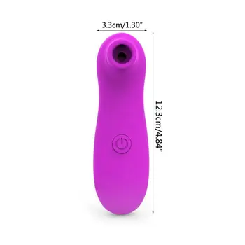 Klitorio Čiulpti Pučia Vibratorius 10 Intensyvumo Režimai Sekso Žaislas Siurbimo Stimuliatorius Moterims