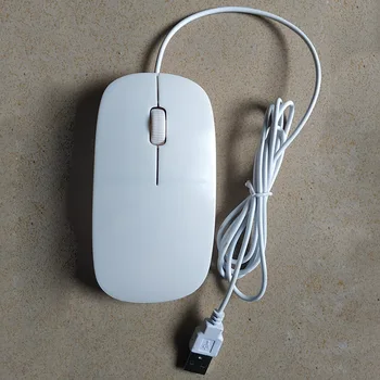 Kompiuterio Pelės Nešiojamų Biuro Verslo Pelės Laidinio Mielas Mini Mouse Mergina Pelės Nešiojamojo kompiuterio Pelė Matinis Juodas Blizgus baltas