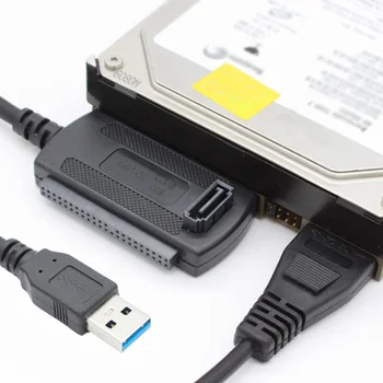Konverteris Adapterio Kabelis, Skirtas ATA/ATAI LBA USB Į IDE Kabelis USB 2.0 Į IDE/SATA 2.5
