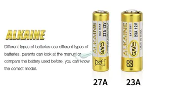 Kpay 2vnt/Daug Mažų Baterija 23A 12V 21/23 A23 E23A MN21 MS21 V23GA L1028 Šarminis Sausas Baterija