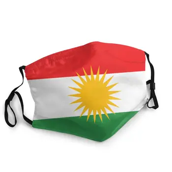 Kurdistano Vėliava Ne Vienkartiniai Burnos, Veido Kaukė Spausdinti Apsauga Nuo Dulkių Kaukė Apsaugos Kaukę, Respiratorių Burną, Mufelinė