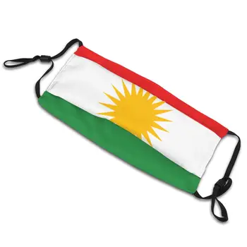 Kurdistano Vėliava Ne Vienkartiniai Burnos, Veido Kaukė Spausdinti Apsauga Nuo Dulkių Kaukė Apsaugos Kaukę, Respiratorių Burną, Mufelinė