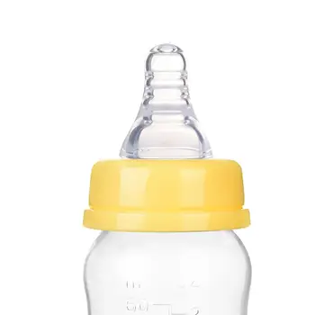 Kūdikiams, Kūdikių Mini Nešiojamą Kūdikį krūtimi Maitinančioms Butelis BPA Free Saugus Naujagimiams, Vaikams, Slaugos Tiektuvą, Vaisių Sulčių, Pieno Butelių 60ML