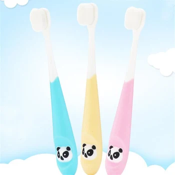 Kūdikių Mielas Minkštas-bristled dantų Šepetėlis Vaikams Dantis Animacinių filmų Panda Mokymo dantų šepetėliai Kūdikių Dantų Priežiūra, Dantų šepetukas