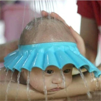 Kūdikių, Vaikų, Vonios skydelis Dušo Šampūnas Bžūp Reguliuojamas Skrybėlę Apsaugoti Akis Plaukų Plovimo Shield Vaikams enfant dušą Produktus
