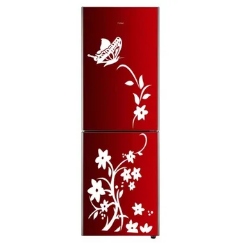 Kūrybos drugelis gėlių šaldytuvas tapetai namų puošybai freskos 