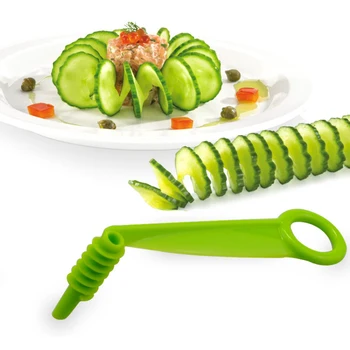 Kūrybos Vaisių Cutter Agurkai Spiralės Slicer Vaisių Ir Daržovių Sukasi Pjaustymo Daugiafunkcinis Pjoviklis Skutimosi