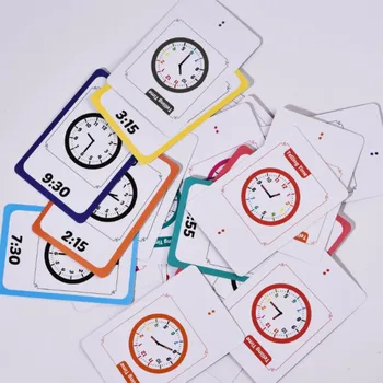 Laikrodis Laiką Numeris Abėcėlės Mokymosi Kortelės Sakau Laikas Flash Kortelių Ankstyvojo Vaikų Ikimokyklinio Matematika Lietuvių Švietimo Žaislai