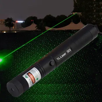 Lazerinis Žymeklis Didelės Galios Medžioklės Žalia Lazer Taktinis Lazerio Akyse Pen 303 Deginimas Laserpen Galingas Laserpointer Žibintuvėlis 9