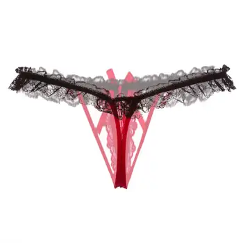 L'bellagiovanna seksualus moteriškas apatinis trikotažas, kelnaitės, skirtos moterims crotchless g-įgėlimo & dirželius moterų tuščiaviduriai apatiniai raukiniai Calcinha XXS-XL2167