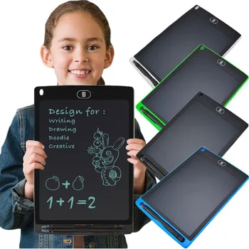 LCD Raštu Tabletė 8.5/6.5 Colių Skaitmeninio Piešimo, Grafikos Elektroninių Ultra-plonas Nešiojamas Lentos Vaikams Rašysenos Trinkelėmis Lenta+Rašiklis