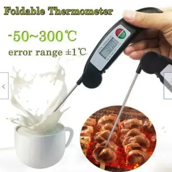 LCD Skaitmeninis Karšto Pardavimo Skaitmeninių Virtuvės Termometrą Mėsai, Vanduo, Pienas, Kepimo Maisto Zondas GRILIS Elektroninis Orkaitės Termometras Virtuvė