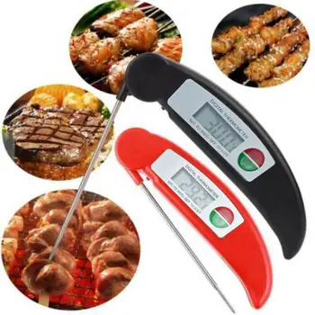 LCD Skaitmeninis Karšto Pardavimo Skaitmeninių Virtuvės Termometrą Mėsai, Vanduo, Pienas, Kepimo Maisto Zondas GRILIS Elektroninis Orkaitės Termometras Virtuvė
