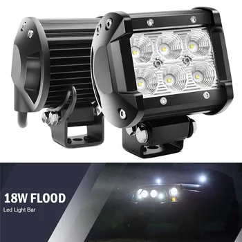 LED Darbo Šviesos 4WD Visureigis Vietoje Rūko ATV, SUV UTE Vairuotojo Lempa Džipas