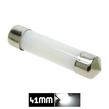 LED Girlianda Dome 31mm 36mm 39mm 41mm c5w 212-2 6418 Šalta Balta Skaityti Licencijos Plokštės Lempos, led Lemputės, Pieniškas Dangtis, Lemputės 12V