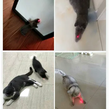 LED Lazeriniai Naminių Kačių Žaislas Red Dot Lazerio Šviesą Žaislas Lazerio Akyse Rodykle Lazerio Pen Interaktyvus Žaislas su Kačių Medžioklės Vejasi Naudotis