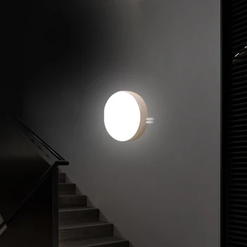 LED Žmogaus Kūno Indukcijos Naktį Šviesos USB Įkrovimo Energiją taupanti Lemputė, Virtuvės, Miegamojo, Vonios Spintelė Laiptai Bendrabutyje Šviesos