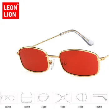 LeonLion 2021 Veidrodis Street Beat Akiniai nuo saulės Moterims/Vyrams Markės Dizaineris Vintage Akiniai Panele Vairuotojo UV400 Oculos De Sol Gafas