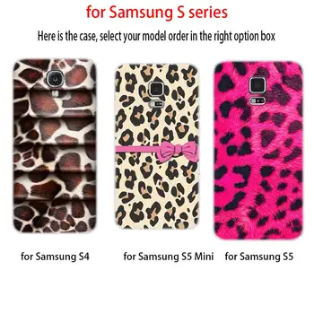 Leopardas Spausdinti Scrun Minkštos TPU Silikono Atgal Padengti Samsung Galaxy S7edge S8 S9 S10 S11 S20 S30 Plius Lite E Uitra Pro