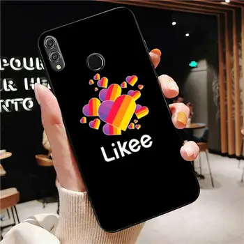 Likee Funny cat bear meilė širdies Telefoną Atveju Huawei Honor 7A 8X 9 10 20lite 10i 20i 7C 8C, 5A, 8A Garbė Žaisti 9X pro Mate 20 lite