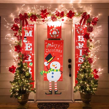 Linksmų Kalėdų, Namų Dekoracijas, Veranda, Durų Reklama Kabo Ornamentu Kalėdų Dekoro Naujųjų Metų 2021 Kalėdų Dovanos Kerst Noel Dekoras
